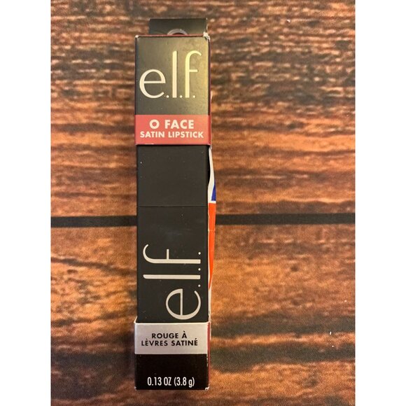 E.L.F. O Face Satin Lipstick Rouge À Lèvres Satiné 0.13 Oz - Picture 1 of 1